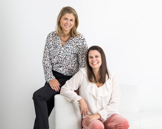 Jennifer Peterson and Jill Kearns — the designers you'll be talking to